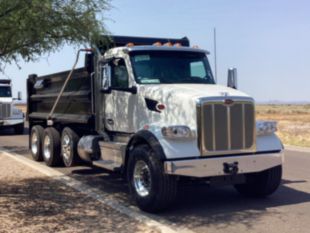 2025 Peterbilt 567 8x4 18' 6" Dump Truck