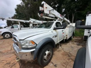 2016 Dodge 5500 Diesel 4x4 Terex LT-40 Bucket Truck