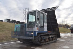2018 KATO IC-50 Crawler Carrier With Dumping Flatbed