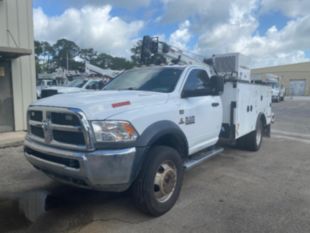 2017 Dodge 5500 Diesel 4x4 IMT DOM1-SIII + 7500 Service Truck and Crane