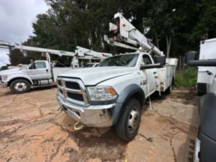 2016 Dodge 5500 Diesel 4x4 Terex LT-40 Bucket Truck