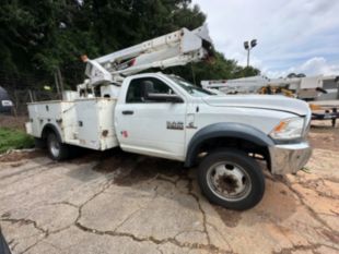 2016 Dodge 5500 Diesel 4x4 Terex LT-40 Bucket Truck