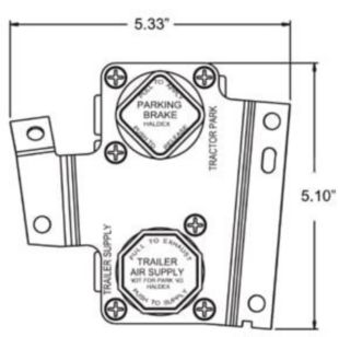 DUAL MANIFOLD DASH VLV.