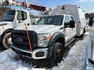 2015 Ford F-550 Crew Cab Diesel 4x4 KUV Body Service Truck