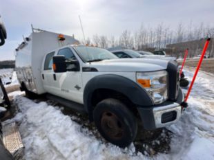 2015 Ford F-550 Crew Cab Diesel 4x4 KUV Body Service Truck