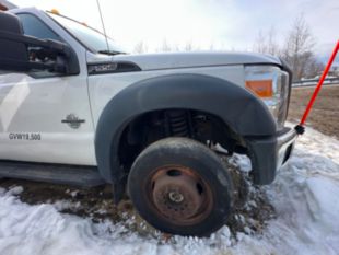 2015 Ford F-550 Crew Cab Diesel 4x4 KUV Body Service Truck