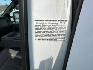 2015 Ford F-550 Crew Cab Diesel 4x4 KUV Body Service Truck