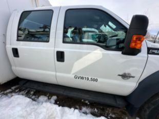 2015 Ford F-550 Crew Cab Diesel 4x4 KUV Body Service Truck