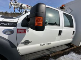 2015 Ford F-550 Crew Cab Diesel 4x4 KUV Body Service Truck
