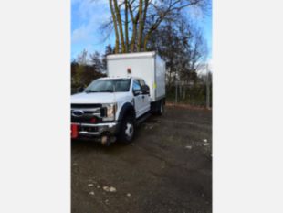 2019 Ford F-550 Crew Cab Powerstroke 4x4 "Rail Gear Equipped" Box Truck