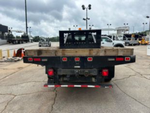 2018 Ford F-550 4x2 Powerstroke Diesel "Rail Gear Equipped" Flatbed Truck
