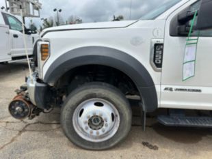 2018 Ford F-550 4x2 Powerstroke Diesel "Rail Gear Equipped" Flatbed Truck