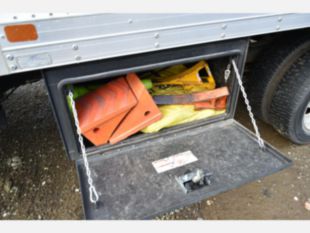 2019 Ford F-550 Crew Cab Powerstroke 4x4 "Rail Gear Equipped" Box Truck