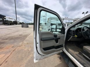 2018 Ford F-550 4x2 Powerstroke Diesel "Rail Gear Equipped" Flatbed Truck