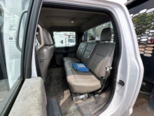 2018 Ford F-550 4x2 Powerstroke Diesel "Rail Gear Equipped" Flatbed Truck