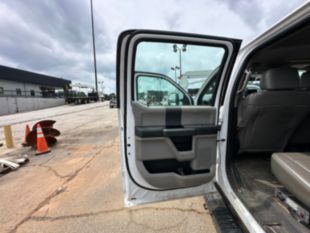 2018 Ford F-550 4x2 Powerstroke Diesel "Rail Gear Equipped" Flatbed Truck