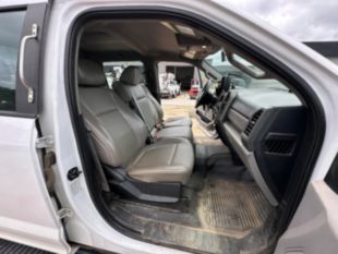 2018 Ford F-550 4x2 Powerstroke Diesel "Rail Gear Equipped" Flatbed Truck