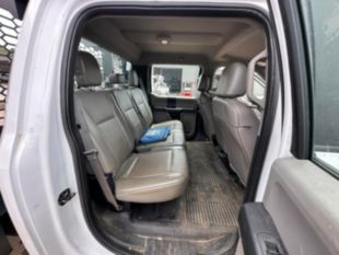 2018 Ford F-550 4x2 Powerstroke Diesel "Rail Gear Equipped" Flatbed Truck