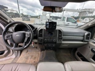 2018 Ford F-550 4x2 Powerstroke Diesel "Rail Gear Equipped" Flatbed Truck