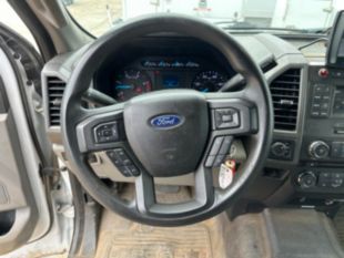 2018 Ford F-550 4x2 Powerstroke Diesel "Rail Gear Equipped" Flatbed Truck