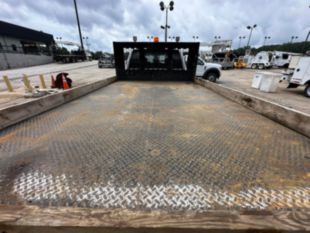 2018 Ford F-550 4x2 Powerstroke Diesel "Rail Gear Equipped" Flatbed Truck
