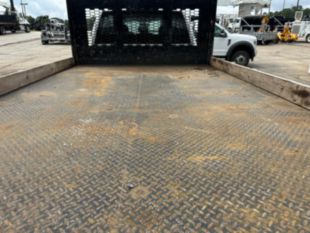 2018 Ford F-550 4x2 Powerstroke Diesel "Rail Gear Equipped" Flatbed Truck