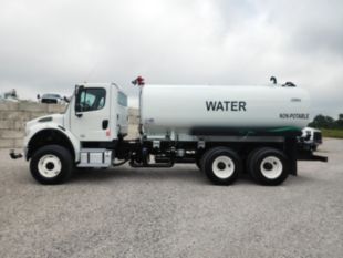 2015 Freightliner M2106 6x6 Load King 4000 Gallon Water Truck