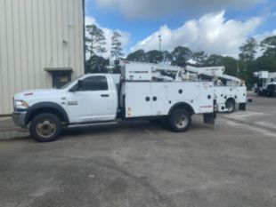 2017 Dodge 5500 Diesel 4x4 IMT DOM1-SIII + 7500 Service Truck and Crane