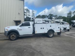 2017 Dodge 5500 Diesel 4x4 IMT DOM1-SIII + 7500 Service Truck and Crane