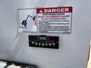 2017 Dodge 5500 4x4 Hemi Powered 2008 Terex HR-37M Material Handler Bucket Truck