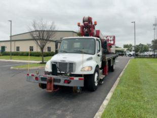 2016 Freightliner M2106 4x2 Elliott I70F Hi-Rail Bucket Truck