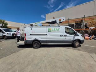 2019 Ford Transit 350 Gas Powered Versalift Vantel 29NE-01 Cable Placer Truck