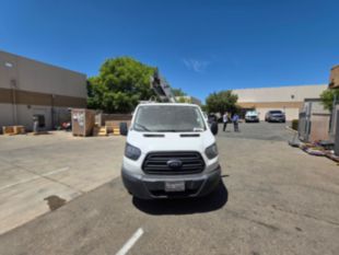 2019 Ford Transit 350 Gas Powered Versalift Vantel 29NE-01 Cable Placer Truck