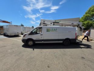 2019 Ford Transit 350 Gas Powered Versalift Vantel 29NE-01 Cable Placer Truck