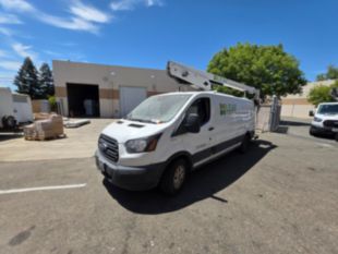 2019 Ford Transit 350 Gas Powered Versalift Vantel 29NE-01 Cable Placer Truck