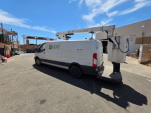 2019 Ford Transit 350 Gas Powered Versalift Vantel 29NE-01 Cable Placer Truck