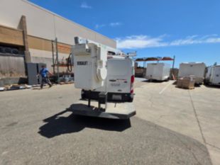 2019 Ford Transit 350 Gas Powered Versalift Vantel 29NE-01 Cable Placer Truck