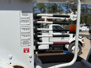 2017 Dodge 5500 4x4 Hemi Powered 2008 Terex HR-37M Material Handler Bucket Truck