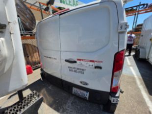 2019 Ford Transit 350 Gas Powered Versalift Vantel 29NE-01 Cable Placer Truck