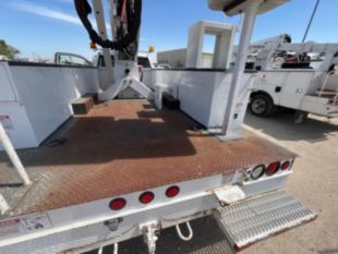 2017 Dodge 5500 4x4 Hemi Powered 2008 Terex HR-37M Material Handler Bucket Truck