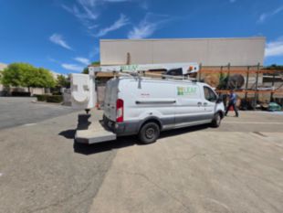 2019 Ford Transit 350 Gas Powered Versalift Vantel 29NE-01 Cable Placer Truck