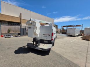 2019 Ford Transit 350 Gas Powered Versalift Vantel 29NE-01 Cable Placer Truck