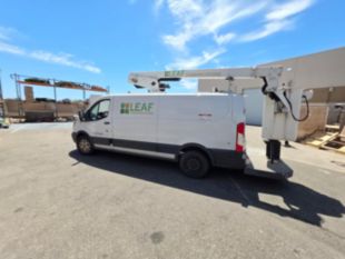 2019 Ford Transit 350 Gas Powered Versalift Vantel 29NE-01 Cable Placer Truck