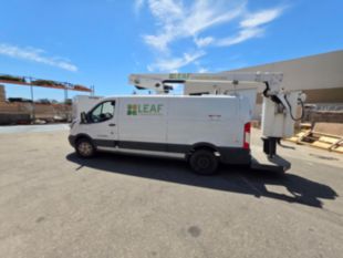 2019 Ford Transit 350 Gas Powered Versalift Vantel 29NE-01 Cable Placer Truck
