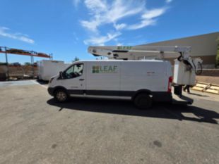 2019 Ford Transit 350 Gas Powered Versalift Vantel 29NE-01 Cable Placer Truck