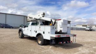 2015 Ford F-550 4x2 Versalift SST-37-EIH-01 Bucket Truck