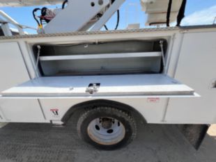 2017 Dodge 5500 4x4 Hemi Powered 2008 Terex HR-37M Material Handler Bucket Truck