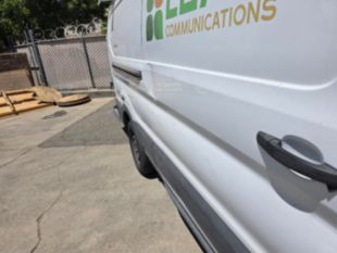 2019 Ford Transit 350 Gas Powered Versalift Vantel 29NE-01 Cable Placer Truck