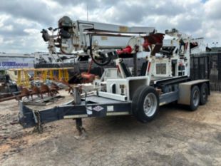 2017 SDP 55 MLP EZ-Hauler 5500 Tracked Mini Digger Derrick with Trailer