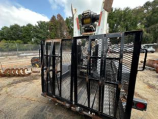 2017 SDP 55 MLP EZ-Hauler 5500 Tracked Mini Digger Derrick with Trailer